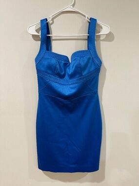 Karen Millen blue bodycon dress Size 6 #bodycon #party